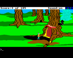 King's Quest II: Romancing The Throne (AMI)   ©  1988    1/3