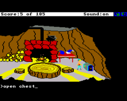 King's Quest II: Romancing The Throne (AMI)   ©  1988    2/3