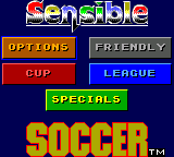 Sensible Soccer (GG)   © Sony 1992    1/2