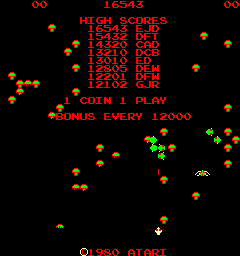 Centipede (ARC)   © Atari (1972) 1981    1/4