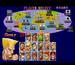 Super Street Fighter II (SNES)   © Capcom 1994    2/3