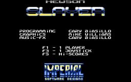 Slayer (C64)   © Hewson 1988    11/12