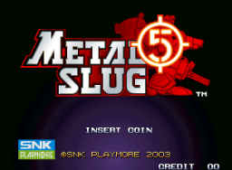 Metal Slug 5 (MVS)   © SNK 2003    20/23