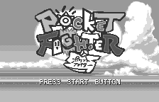 Pocket Fighter (WS)   © Bandai 2000    1/3