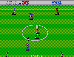 Tecmo World Cup '93 (SMS)   © Sega 1993    2/3