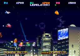 Jikkyo Oshaberi Parodius: Forever With Me (SS)   © Konami 1996    2/3