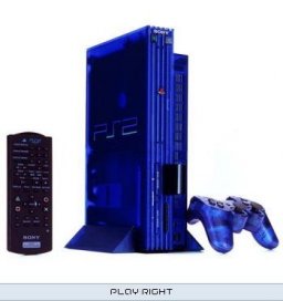 PlayStation 2 [Ocean Blue Edition]   © Sony TBA   (PS2)    1/1