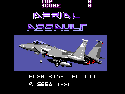 Aerial Assault (SMS)   © Sega 1990    1/9