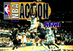 NBA Action '94 (SMD)   © Sega 1994    1/3