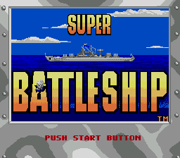 Super Battleship (SMD)   © Mindscape 1993    1/3
