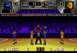 Awesome, Baby!: College Hoops (SMD)   © Time Warner 1994    3/3
