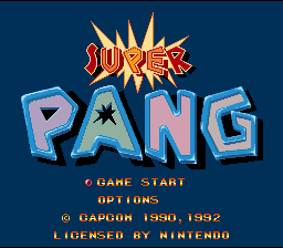 Super Pang (SNES)   © Capcom 1992    4/6