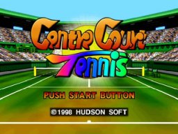 Centre Court Tennis (N64)   © Gaga Interactive 1998    1/3