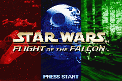 Star Wars: Flight Of The Falcon (GBA)   © THQ 2003    1/3