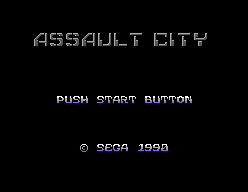 Assault City (SMS)   © Sega 1990    1/3