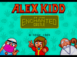 Alex Kidd In The Enchanted Castle (ARC)   © Sega 1989    1/2
