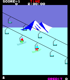 Alpine Ski (ARC)   © Taito 1982    4/4