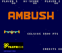 Ambush (ARC)   © Nippon Amuse 1983    1/3