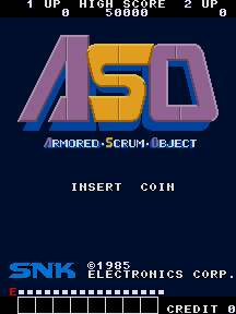 Alpha Mission (ARC)   © SNK 1985    4/8