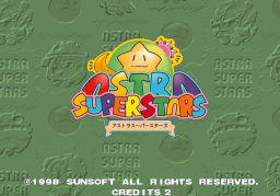 Astra Super Stars (ARC)   © Tecmo 1998    1/11