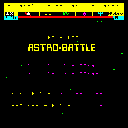 Astro Battle (ARC)   © Sidam 1979    1/3