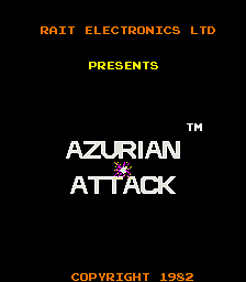 Azurian Attack (ARC)   © Rait 1982    1/3