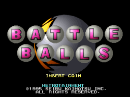 Battle Balls (ARC)   © Seibu Kaihatsu 1997    1/3