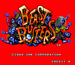 Beast Busters (ARC)   © SNK 1990    1/4