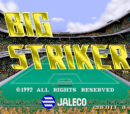 Big Striker (ARC)   © Jaleco 1992    1/5