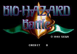 Bio-Hazard Battle (ARC)   © Sega 1992    1/4