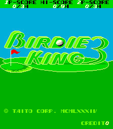 Birdie King 3 (ARC)   © Taito 1984    1/3