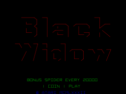 Black Widow (ARC)   © Atari (1972) 1982    1/3