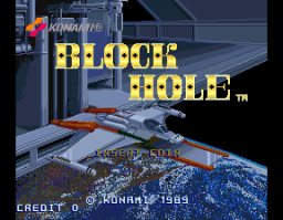 Block Hole (ARC)   © Konami 1989    1/3