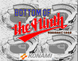 Bottom Of The Ninth (ARC)   © Konami 1989    1/4