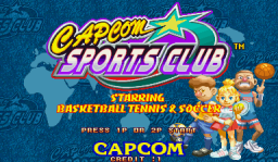 Capcom Sports Club (ARC)   © Capcom 1997    1/10