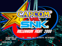 Capcom Vs. SNK: Millennium Fight 2000 (ARC)   © Capcom 2000    1/5