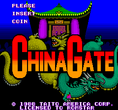 China Gate (ARC)   © Technos 1988    1/3