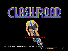 Clash Road (ARC)   © GRC 1986    1/2