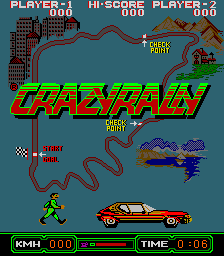Crazy Rally (ARC)   © Tecfri 1987    1/4