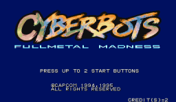 Cyberbots: Fullmetal Madness (ARC)   © Capcom 1994    1/13