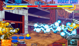 Cyberbots: Fullmetal Madness (ARC)   © Capcom 1994    8/13