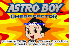 Astro Boy: Omega Factor (GBA)   © Sega 2003    1/4
