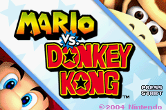 Mario Vs. Donkey Kong (GBA)   © Nintendo 2004    1/3