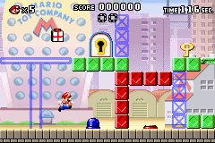 Mario Vs. Donkey Kong (GBA)   © Nintendo 2004    2/3