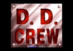 D. D. Crew (ARC)   © Sega 1991    1/4