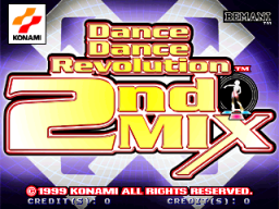 Dance Dance Revolution 2nd Mix (ARC)   © Konami 1999    1/3