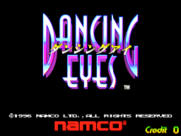 Dancing Eyes (ARC)   © Namco 1996    1/4