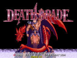 Death Brade (ARC)   © Data East 1991    1/4