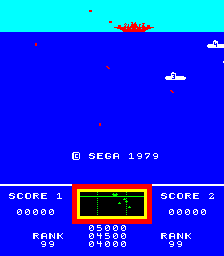 Deep Scan (ARC)   © Sega 1979    2/3