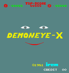 Demoneye-X (ARC)   © Irem 1981    1/3